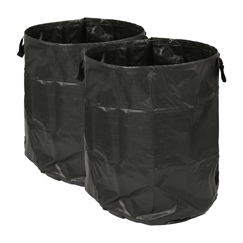 Heavy-Duty Garden Waste Bag - Black