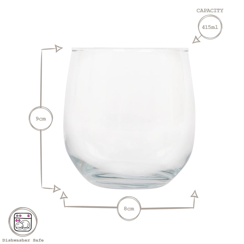 415ml Gaia Whisky Glass - By LAV