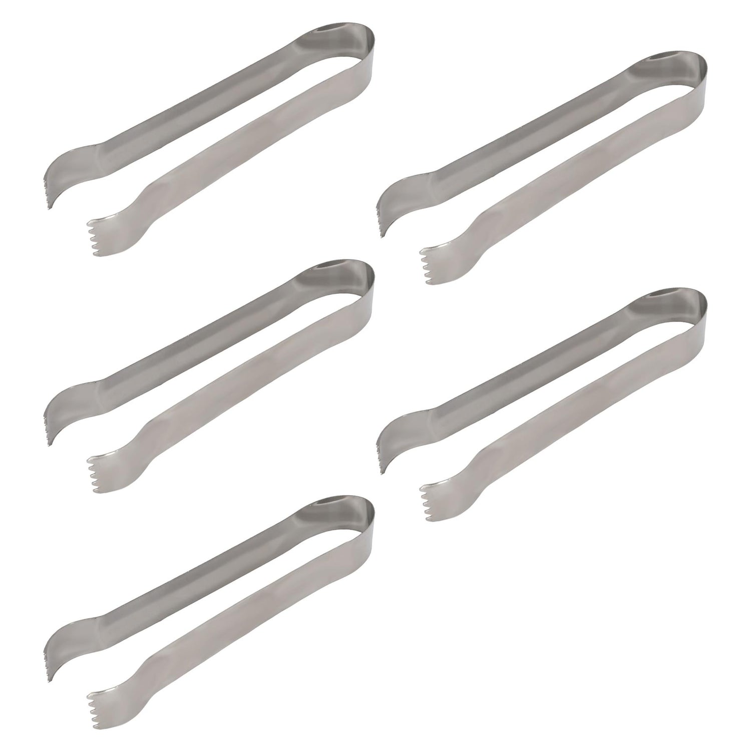 Stainless Steel Ice Tongs - 17cm