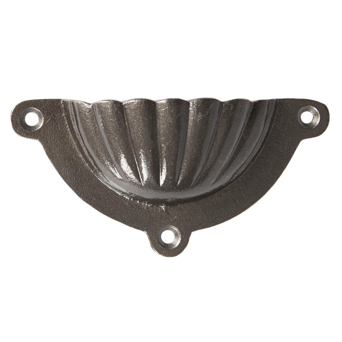 Fluted Drawer Pull - W95 x H50mm - Raw