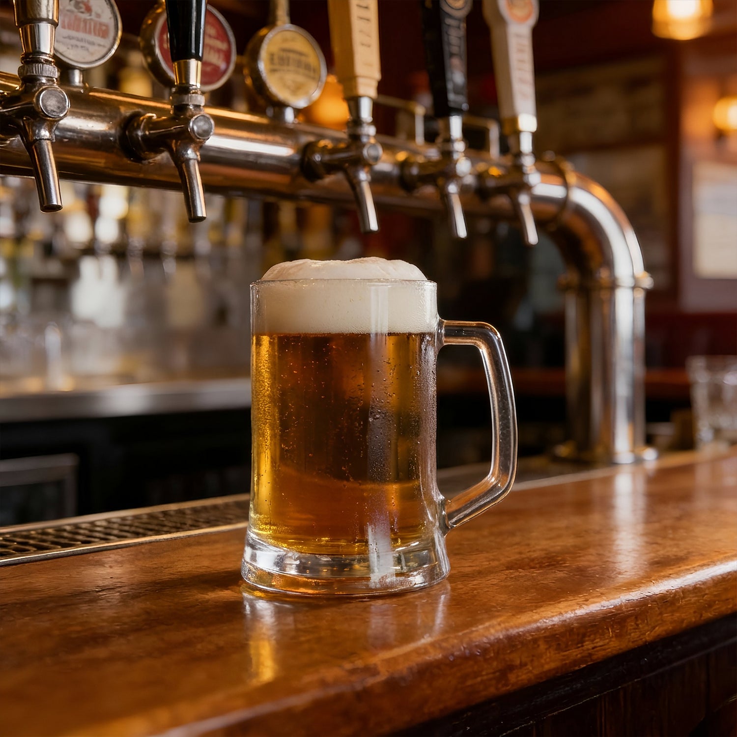 510ml (17oz) Southwark Glass Beer Mug