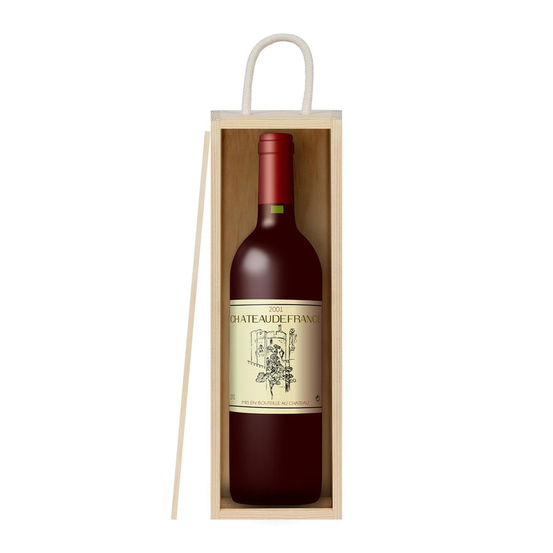 Single Bottle Wooden Wine Boxes - Pack of 30