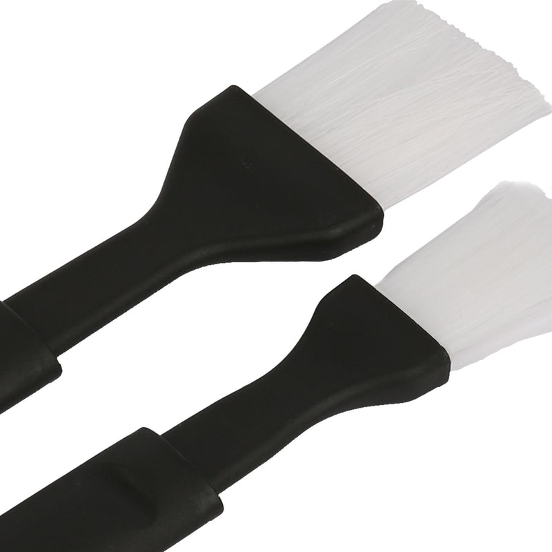 2pc Plastic Pastry Brush Set - Black - By La Cucina