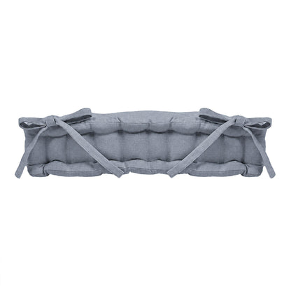 Deluxe Square Seat Pad - 40 x 40cm - Grey