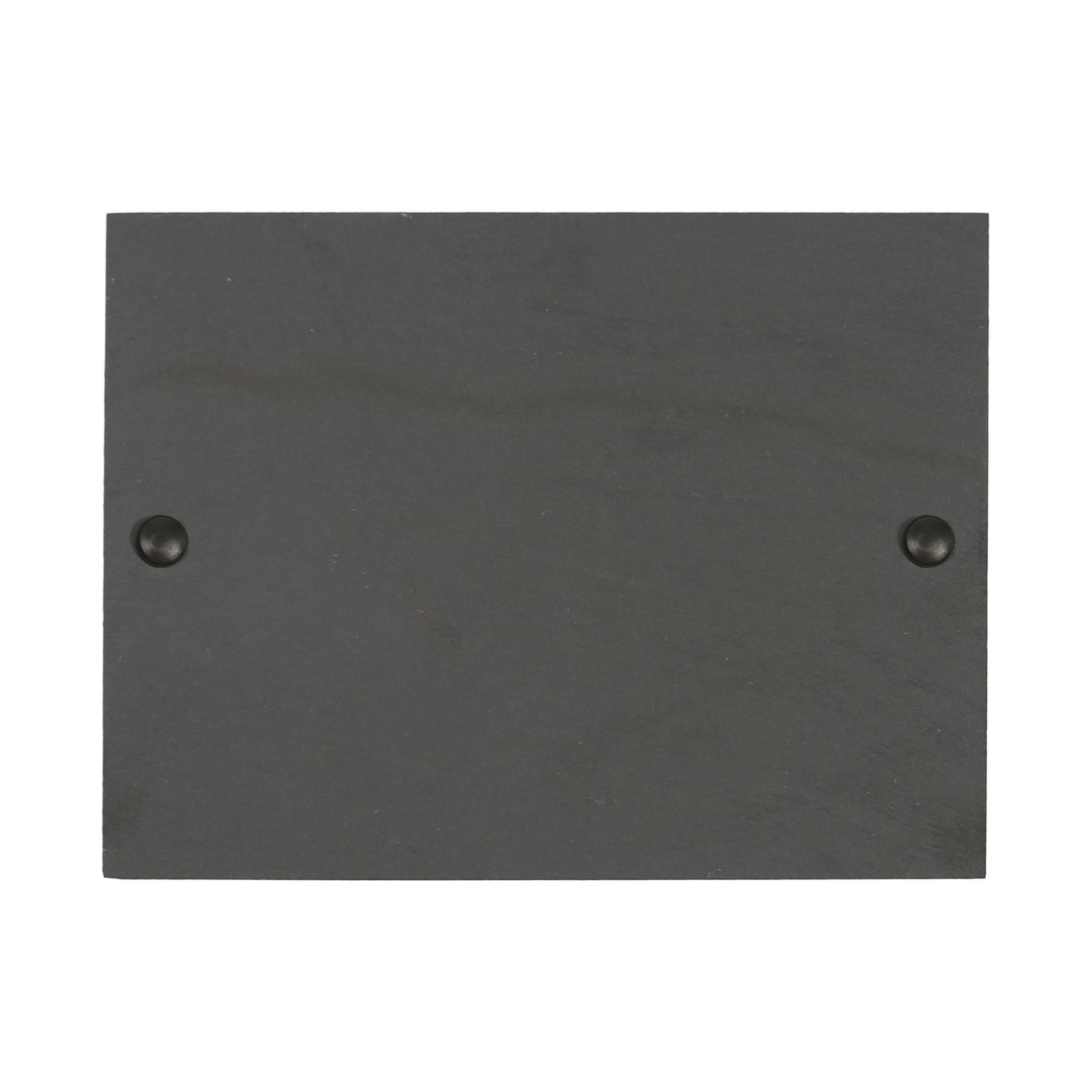 Linea Rectangle Blank Slate House Sign - 20cm x 15cm