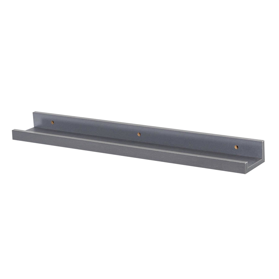 57cm Floating Picture Ledge Wall Shelf - Grey - By Harbour Housewares