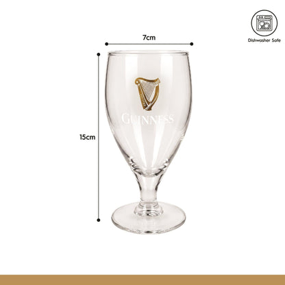 Guinness 2pc Stemmed Half Pint Glass Set