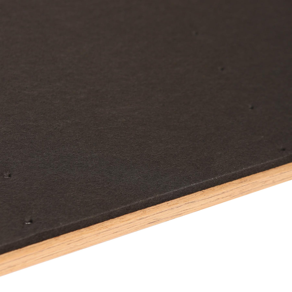 Wooden Acoustic Wall Panel - 120 x 60cm - Light Oak/Black