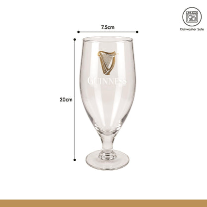 Guinness 2pc Stemmed Pint Glass Set