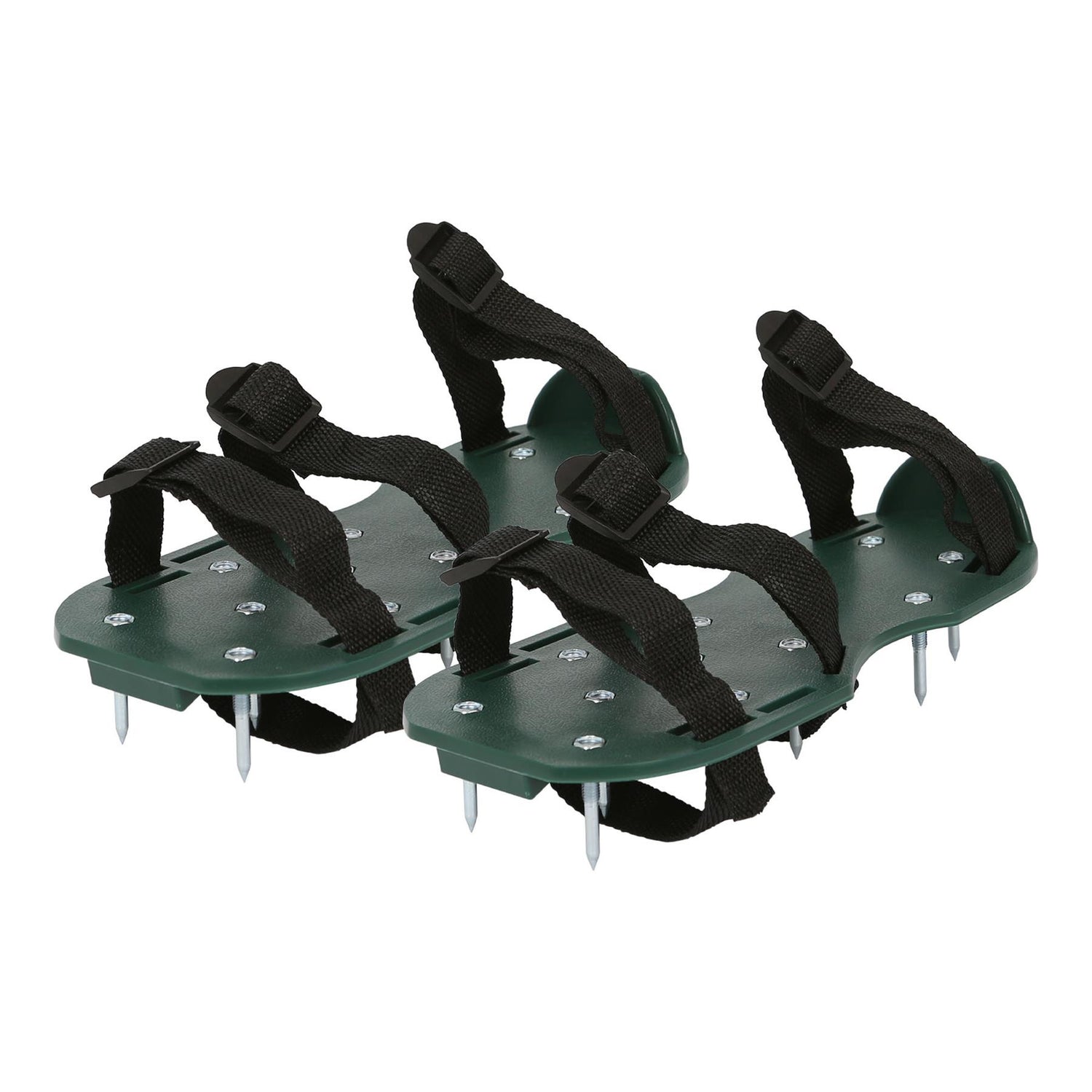 Lawn Aerator Shoes with Hook &amp; Loop Straps