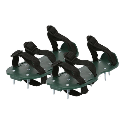 Lawn Aerator Shoes with Hook &amp; Loop Straps