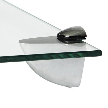 Floating Glass Wall Shelf - 40cm