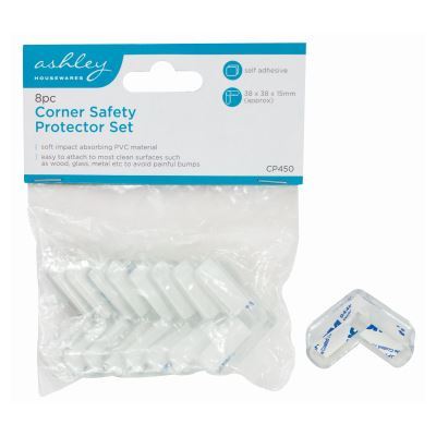 Baby Corner Protectors - 30mm - Pack of 8 - By Ashley