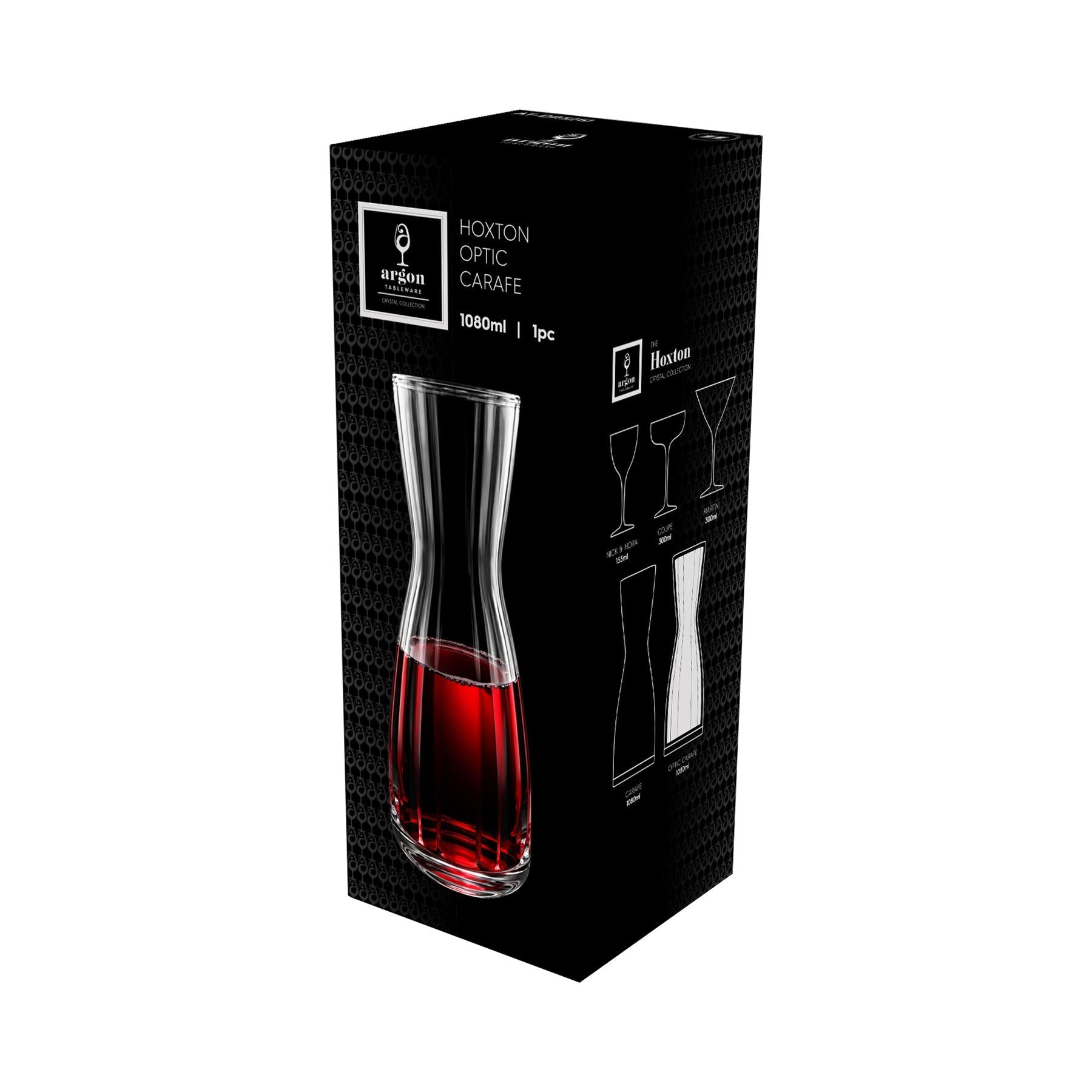 Hoxton Optic Crystal Carafe - 1.1L