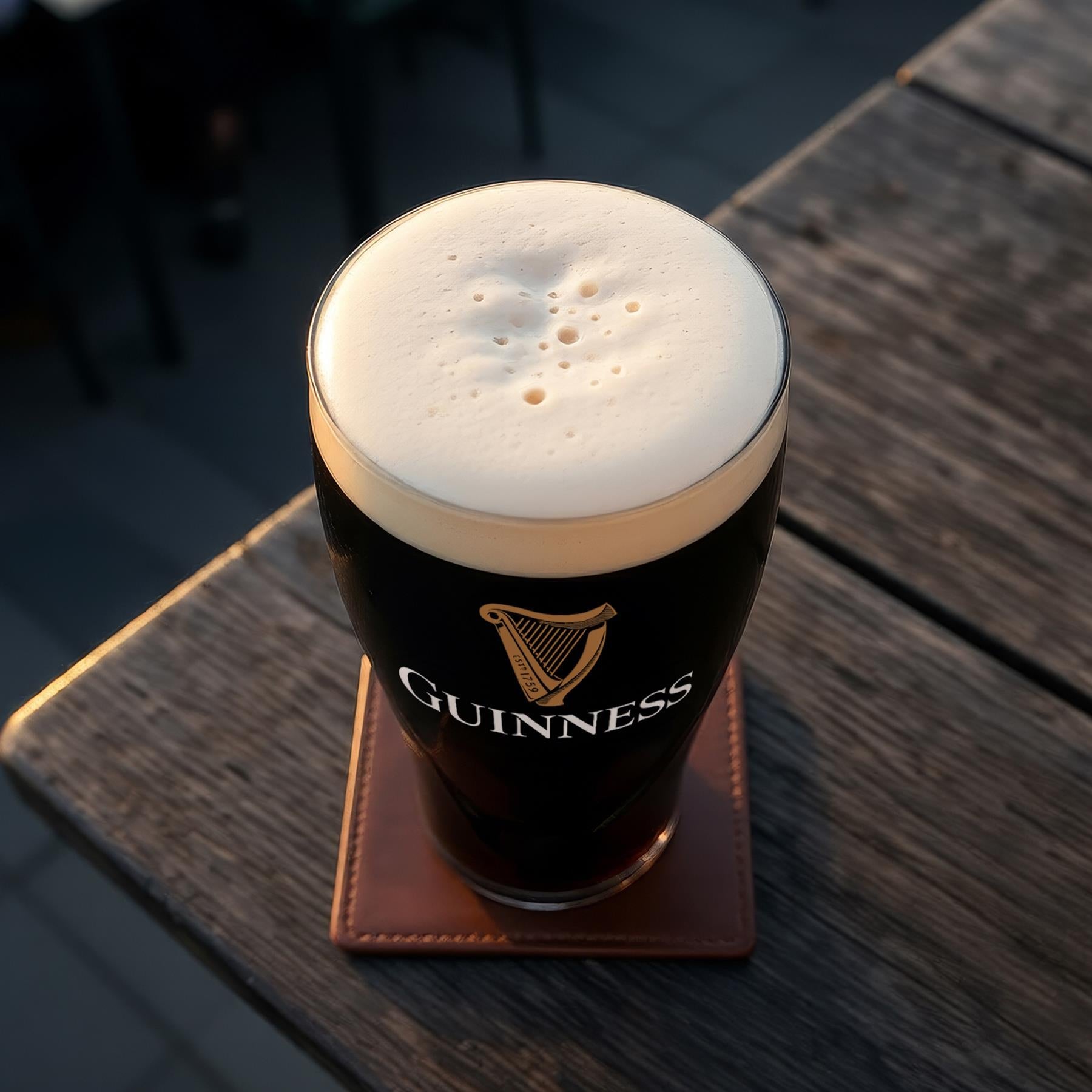 Guinness 2pc Tulip Pint Glass Set