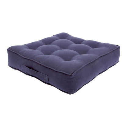 Square Armchair Booster Cushion - 50 x 50cm - Navy