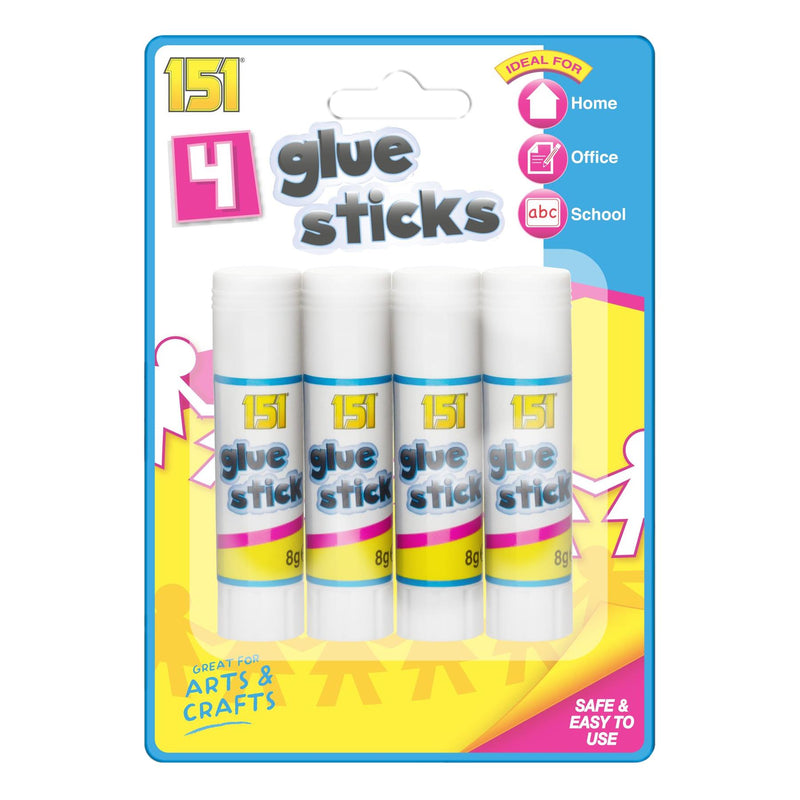 Glue Sticks - Pack of 4 - By 151 Adhesives