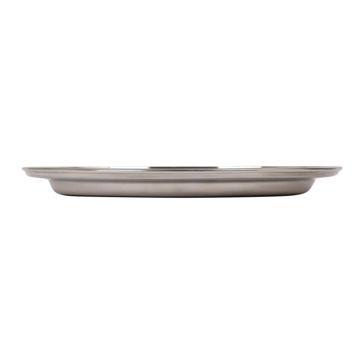 Oval Stainless Steel Serving Tray - 20 x 15cm