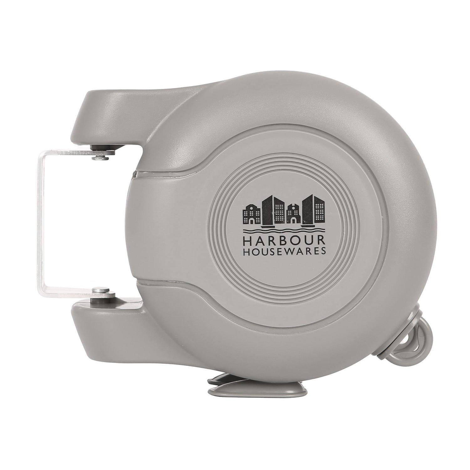 2 x 15M Retractable Dual Cord Washing Line - Grey