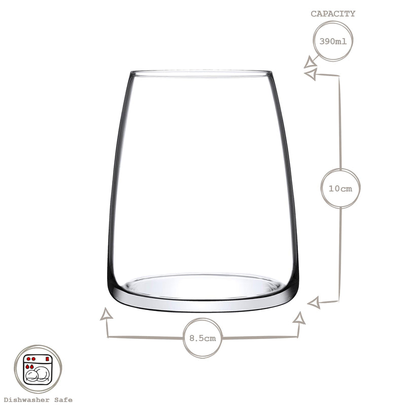 390ml Pinot Glass Tumbler - By Pasabahce