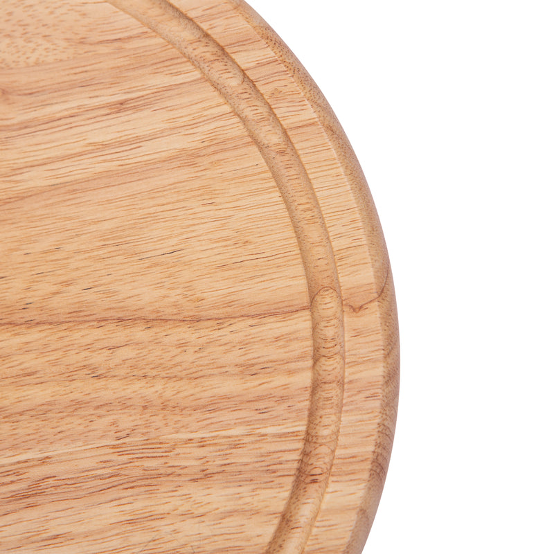 30cm Round Wooden Chopping Board - By Argon Tableware