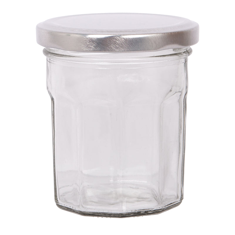 185ml Glass Jam Jar with Lid - By Argon Tableware