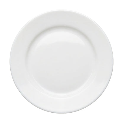 Round Opalware Buffet Dinner Plate - 22.5cm - White