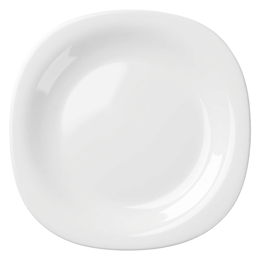 Square Opalware Dinner Plate - 26cm - White