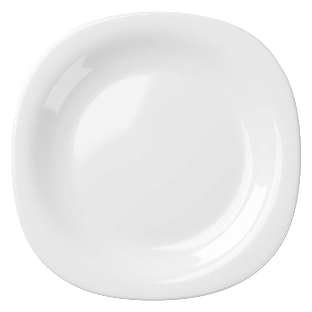 Square Opalware Dinner Plate - 26cm - White