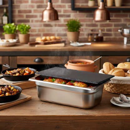 Linea Slate Gastronorm Lid - 1/3