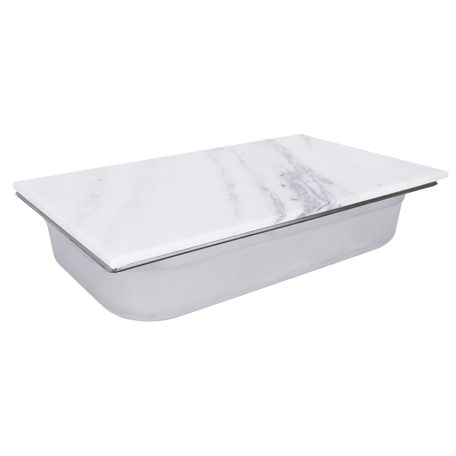 Marble Gastronorm Lid - 1/1 - White
