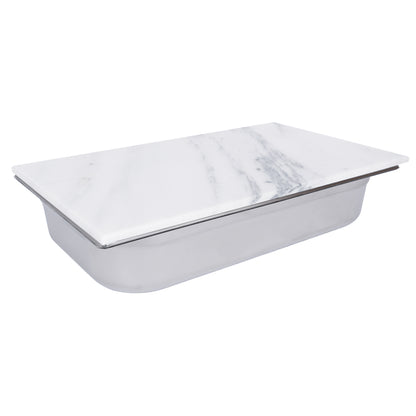 Marble Gastronorm Lid - 1/1 - White
