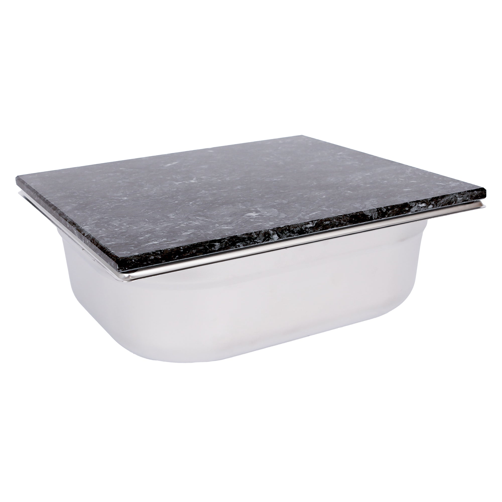Marble Gastronorm Lid - 1/2 - Black