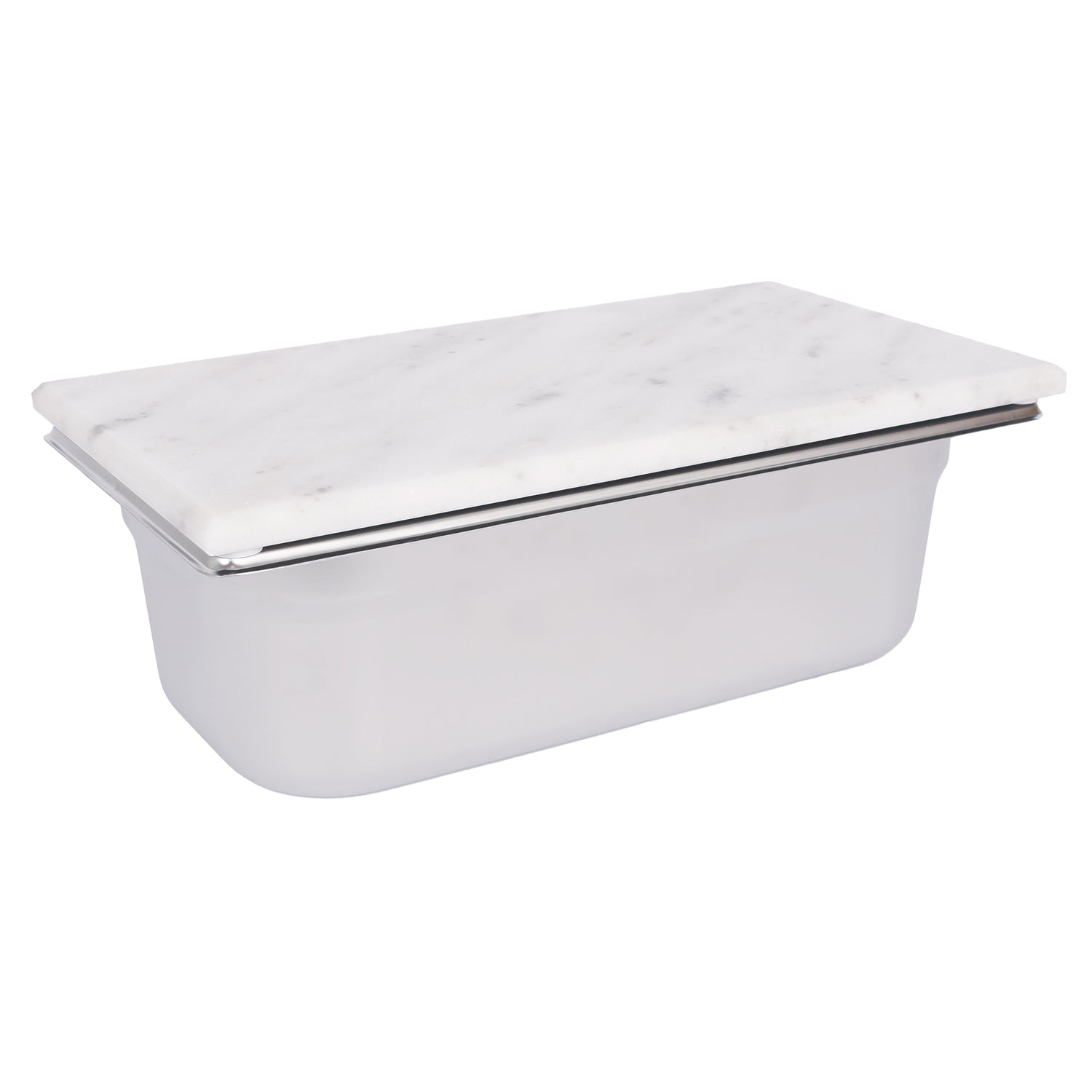 Marble Gastronorm Lid - 1/3 - White