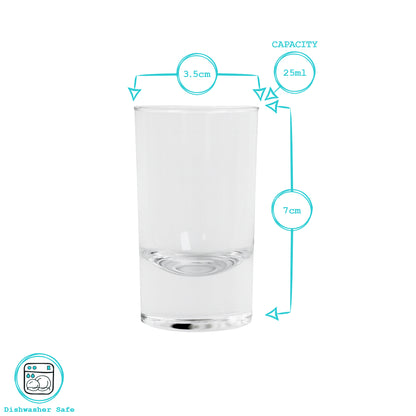 25ml Tall Shot Glass