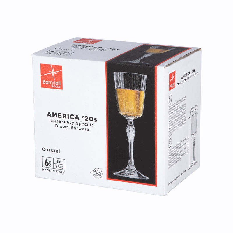 Bormioli Rocco America '20s Liqueur Glass - 80ml