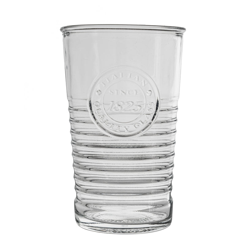 Bormioli Rocco Officina 1825 Vintage Glass Drinking Tumbler - 325ml