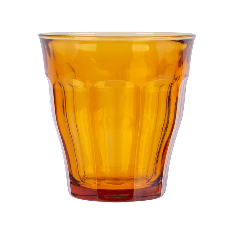 Duralex Picardie Glass Drinking Tumbler - Amber - 250ml
