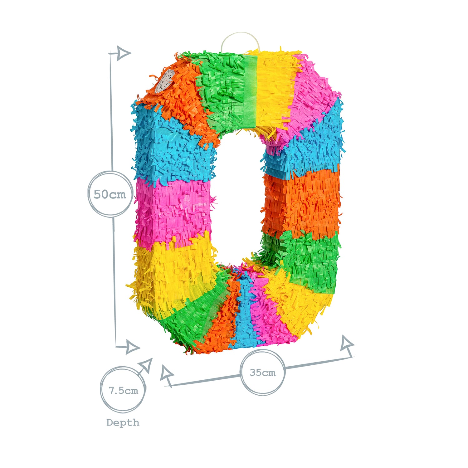 Fax Potato Number 0 Pinata
