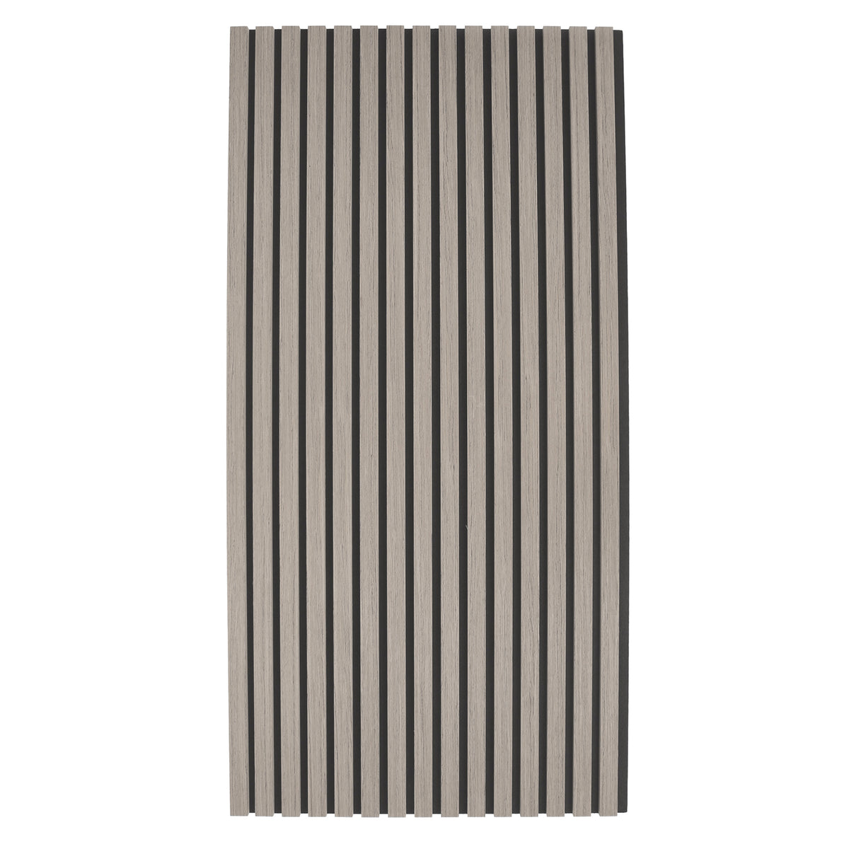 Wooden Acoustic Wall Panel - 120 x 60cm - Grey/Black