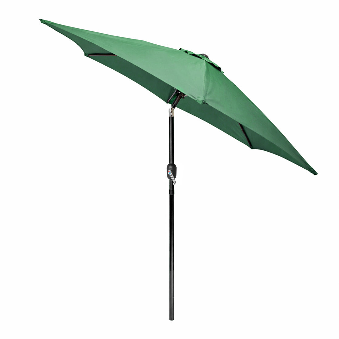 2.3M Tilting Garden Parasol - Green