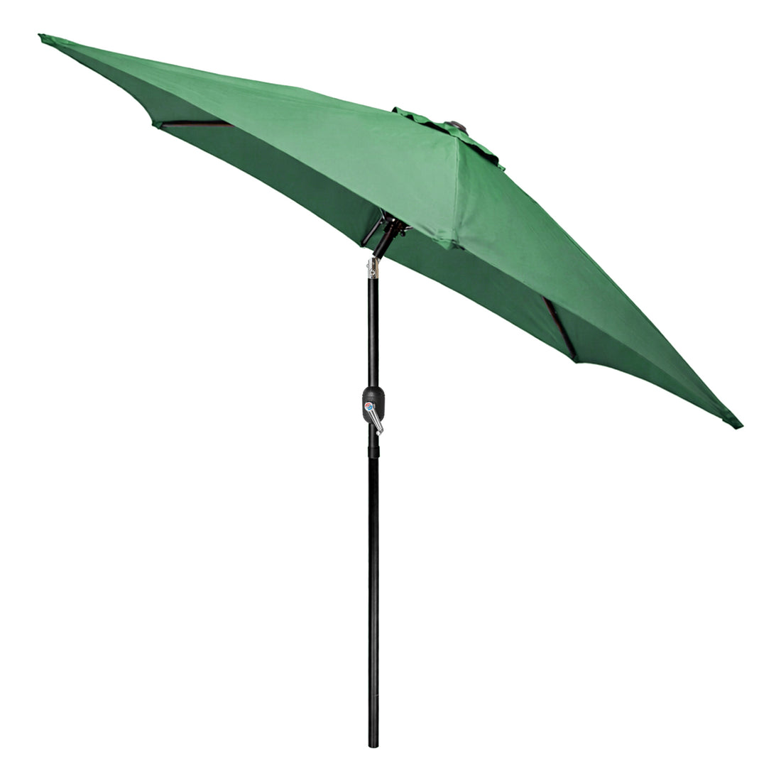 2.7M Tilting Garden Parasol - Green