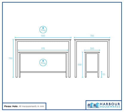 Four-Seater Compact Dining Set