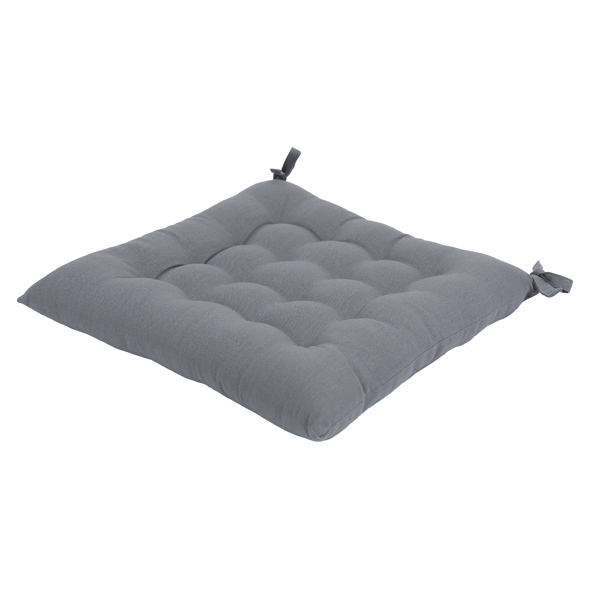Square Seat Pad - 40 x 40cm - Grey