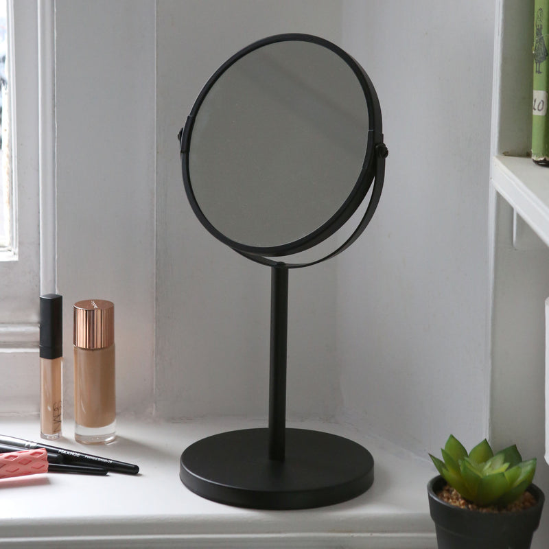 Pedestal Mirror - 18.5cm x 34.5cm - By Harbour Housewares