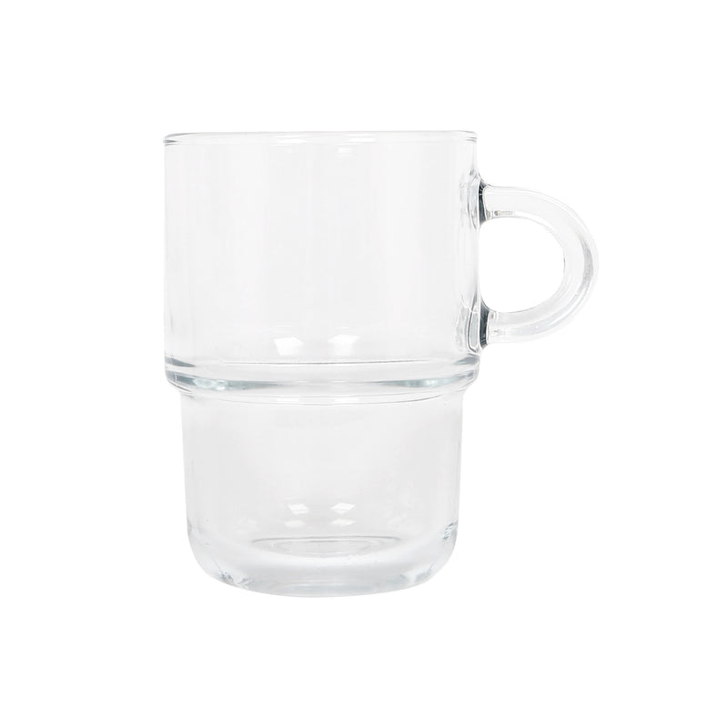 350ml Cozy Stacking Glass Coffee Cup - By LAV