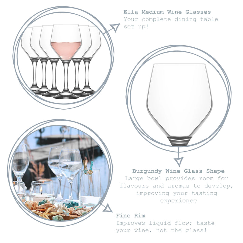Ella Red Wine Glass - 330ml - By LAV