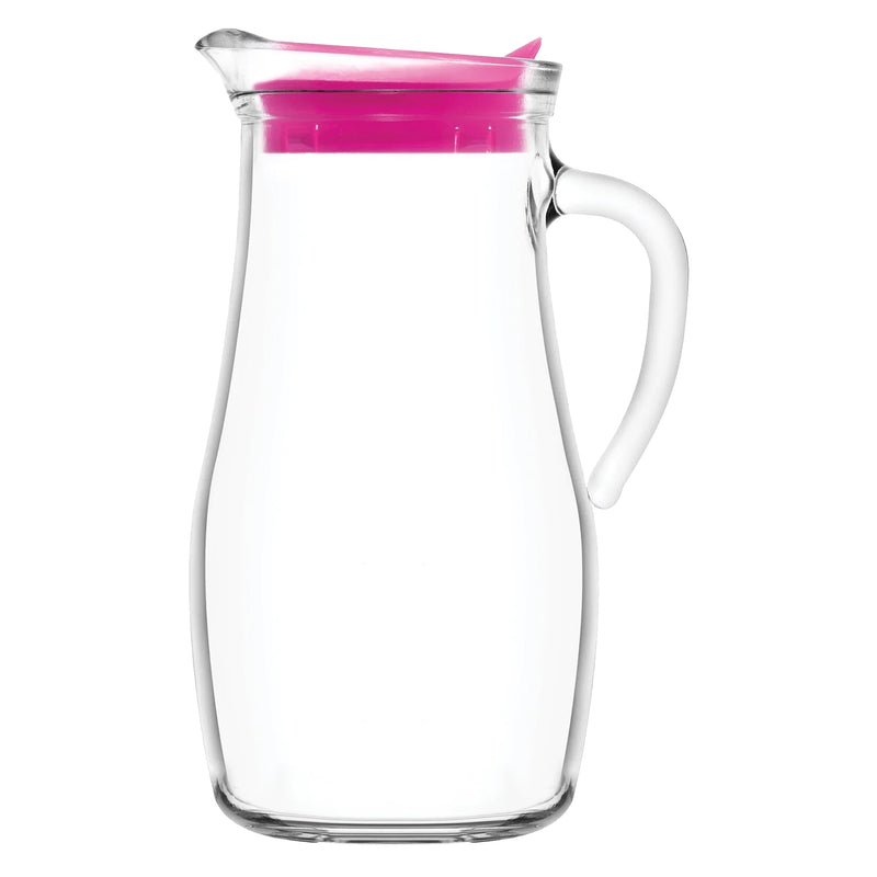 1.8L Misket Glass Water Jug with Silicone Lid - By LAV