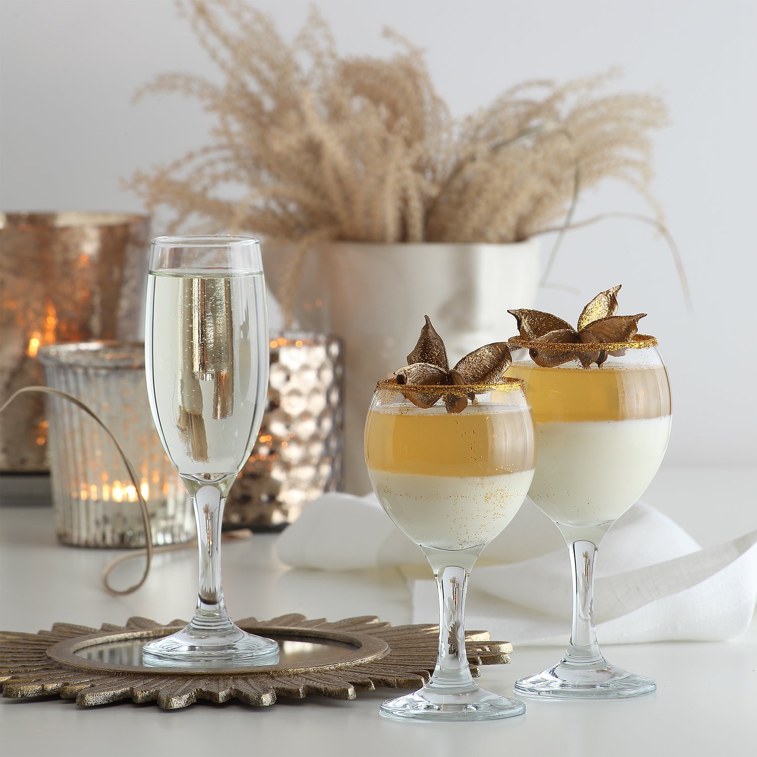 190ml Misket Glass Champagne Flute