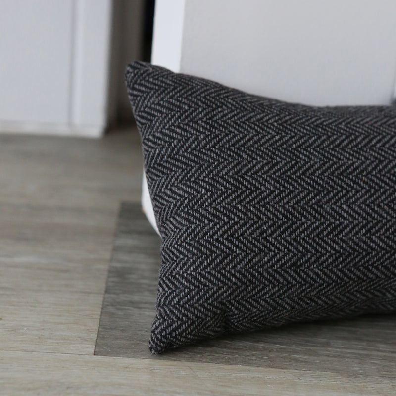 Nicola Spring Draught Excluder Cushion - Star - Grey